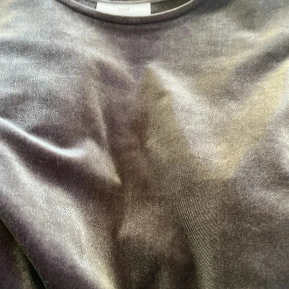 J.Jill Velvety Top Pullover Shirt Women’s Large Brown Silvery Holiday Party - Picture 16 of 16